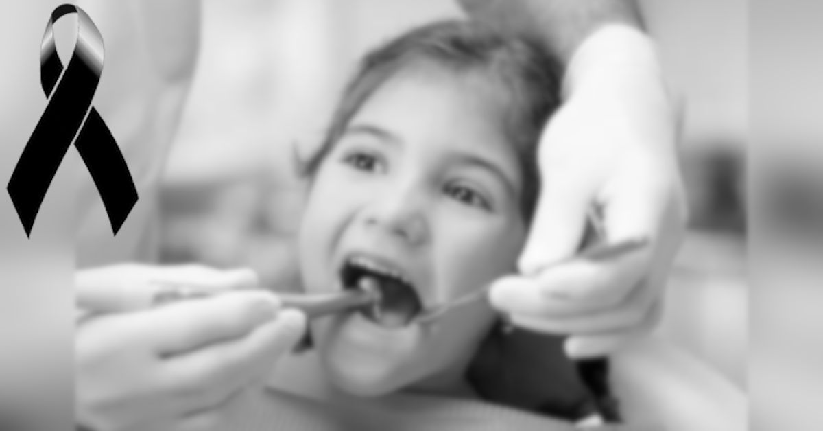 Menina de 8 anos perde a vida após extrair um dente e caso gera enorme comoção